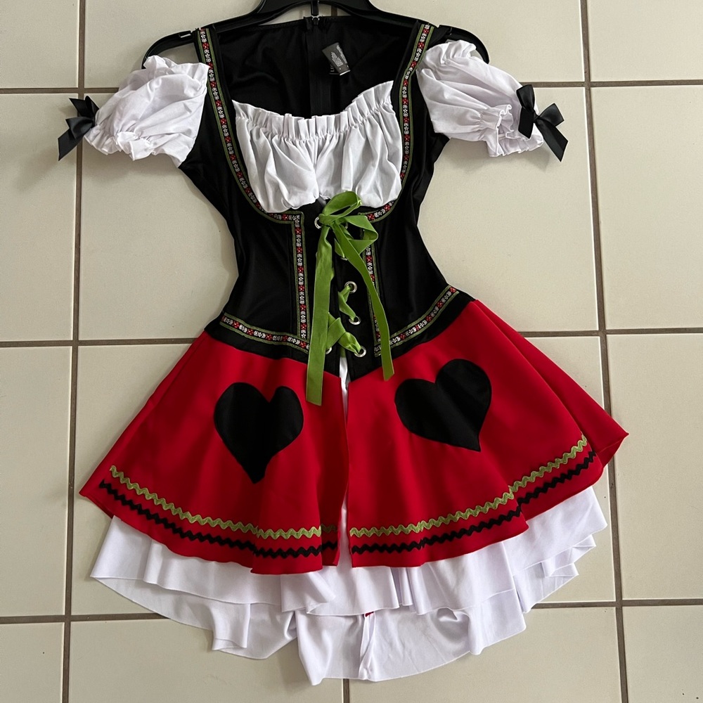 Bavarian woman costume